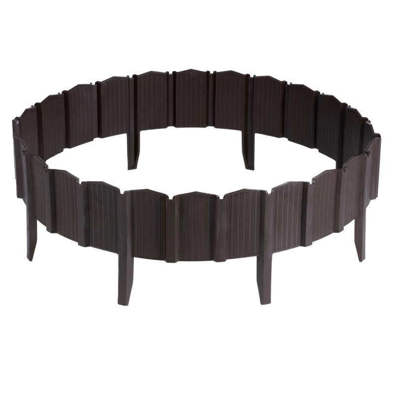 Palisada ogrodowa Garden Linea brąz 78,5x0,8xh10,5 cm