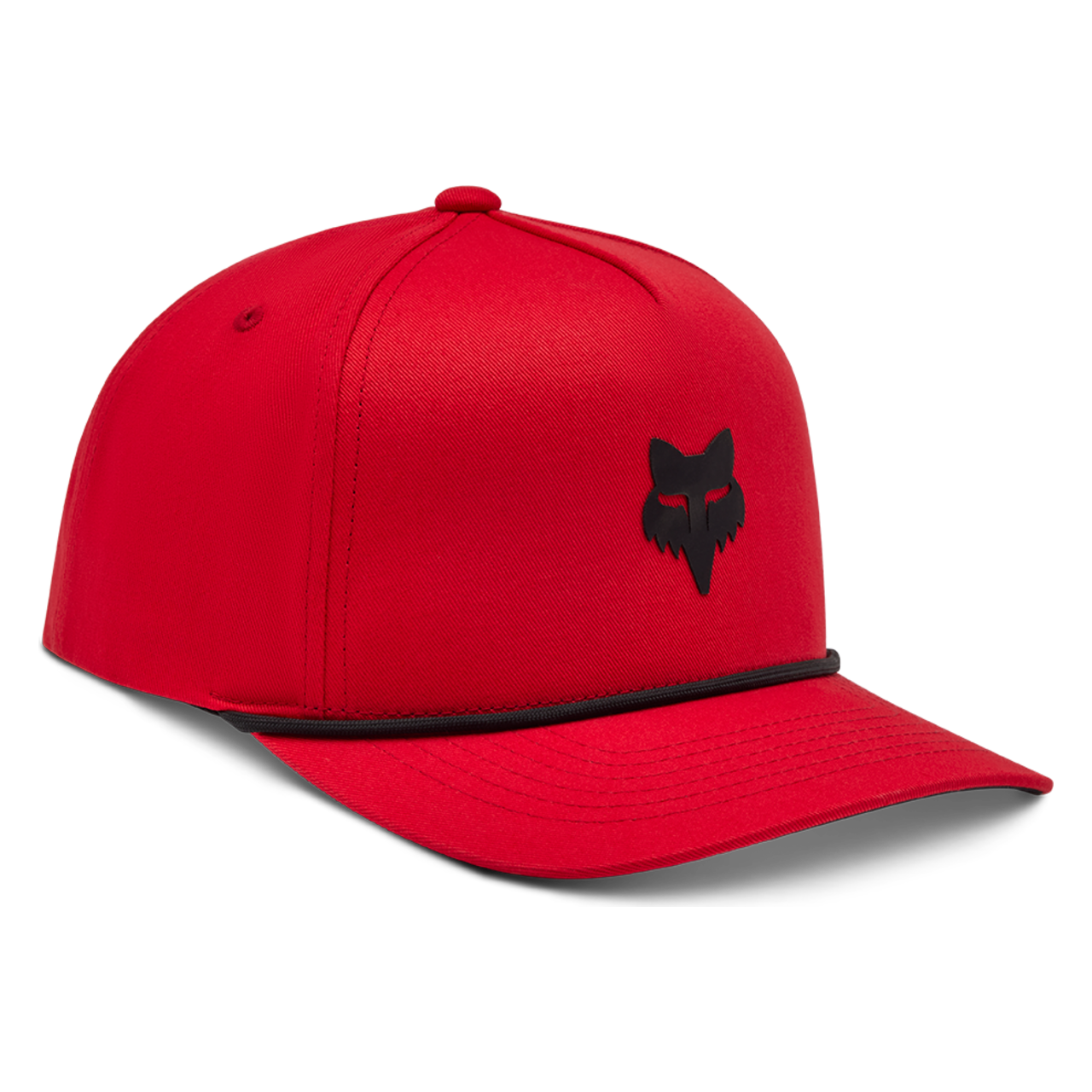 Czapka z Daszkiem FOX FOX Head Rope Ognisty czerwonyOnesize