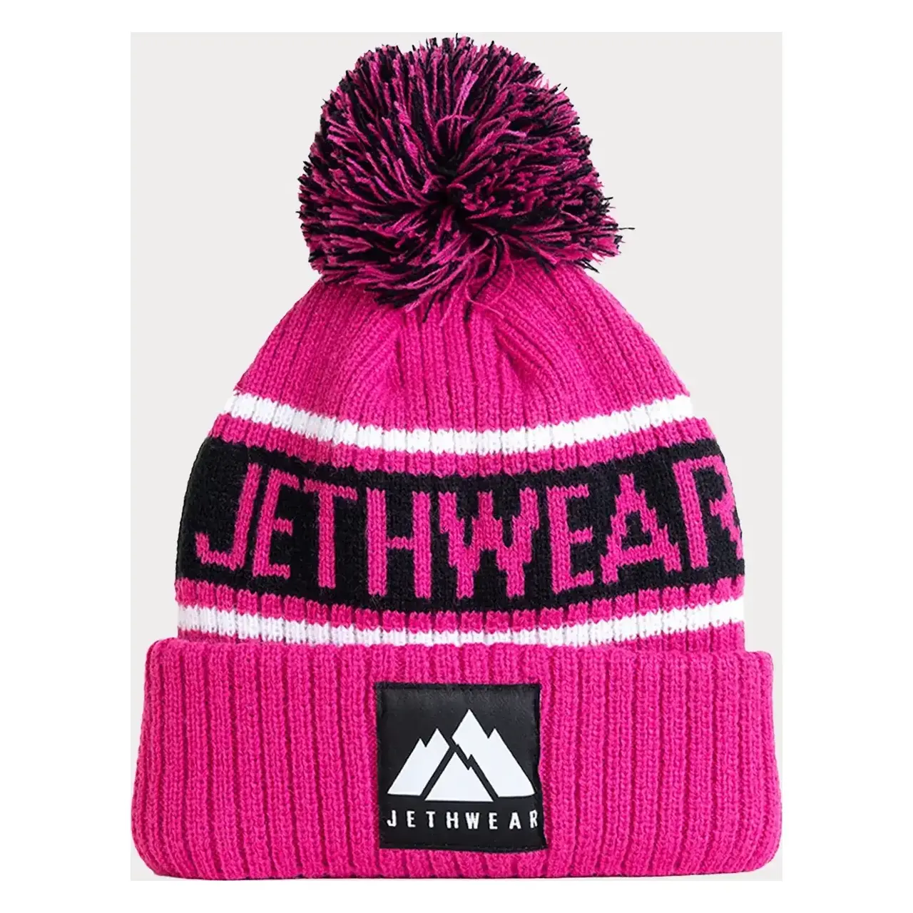 Czapka Jethwear PomPom (2025) Różowy/CzarnyOnesize