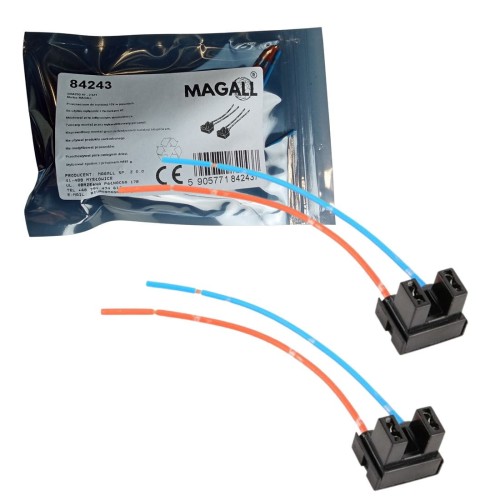 KOSTKA GNIAZDO ZŁĄCZE WTYK H7 KOMPLET 2 SZT