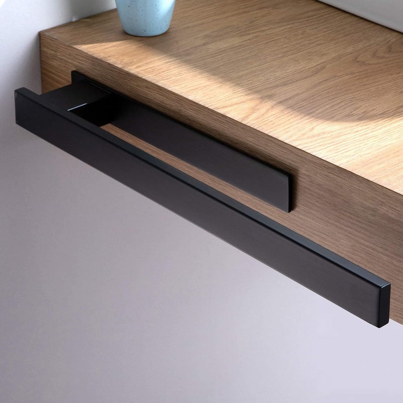 Samoprzylepny drążek na ręczniki, drążek na ręczniki ze stali nierdzewnej, drążek na ręczniki bez wiercenia, czarny