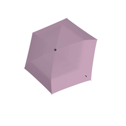 Parasol Knirps U.200 Ultra Light z flitrem UV automatyczny składany różowo-czarny