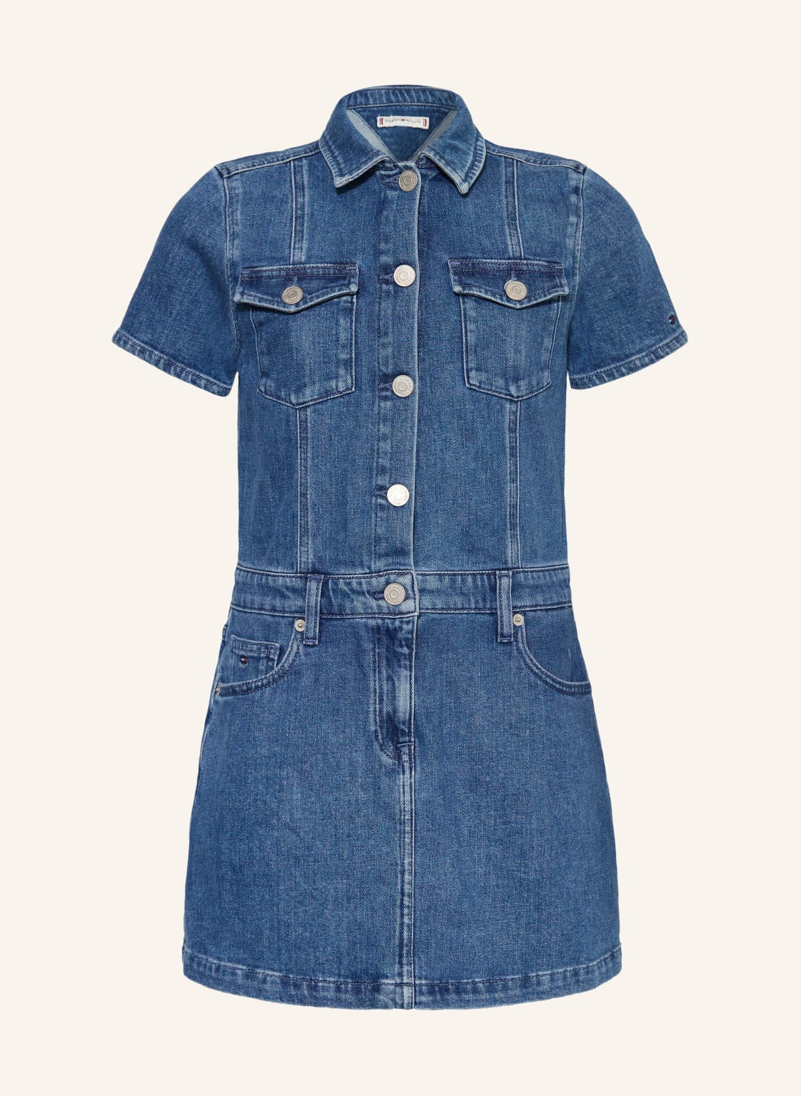 Tommy Hilfiger Sukienka Jeansowa blau