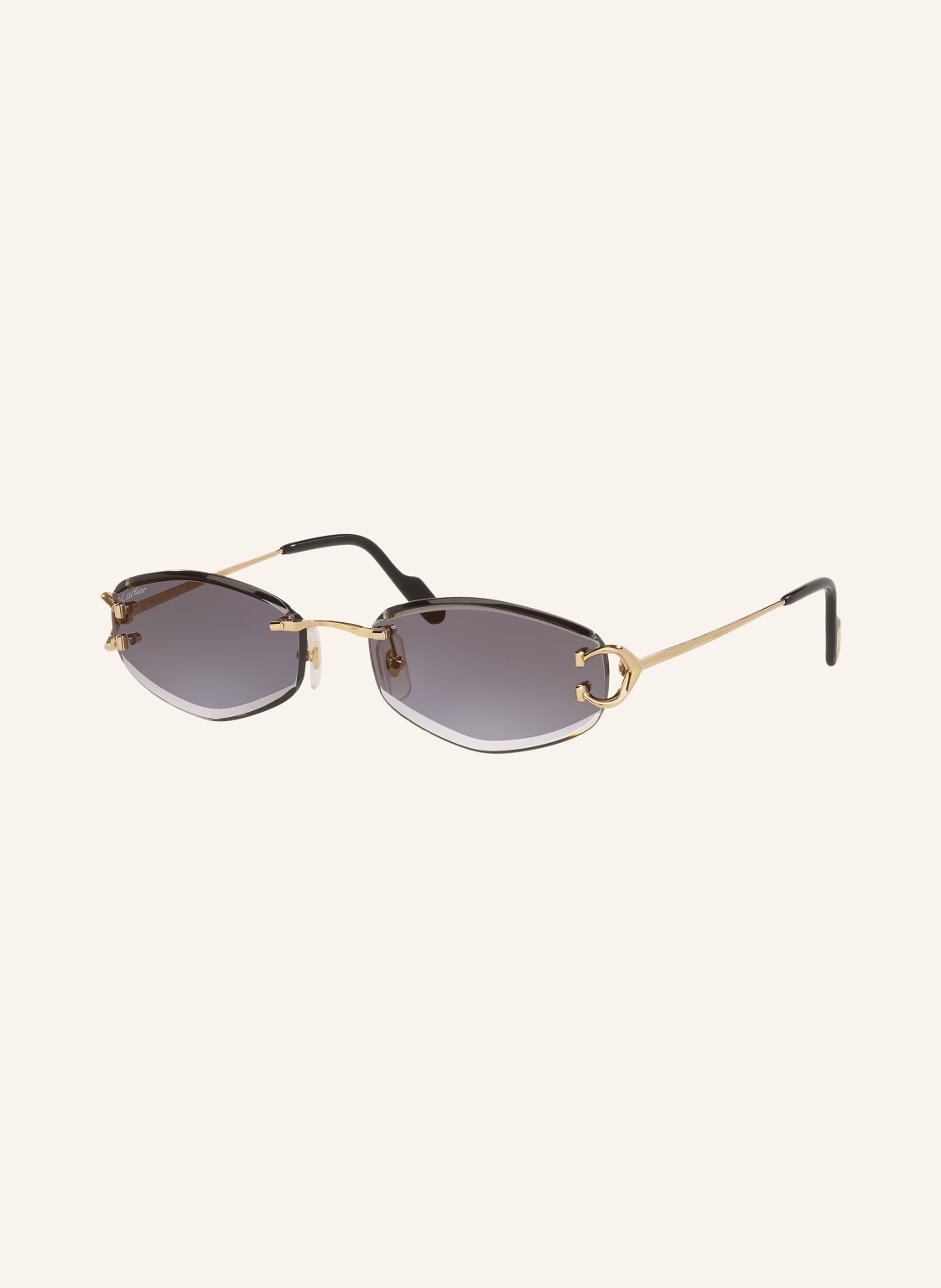 Cartier Okulary Przeciwsłoneczne 6L001840 gold