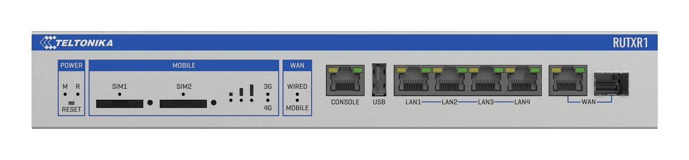 Teltonika RUTXR1 Router sieci komórkowej