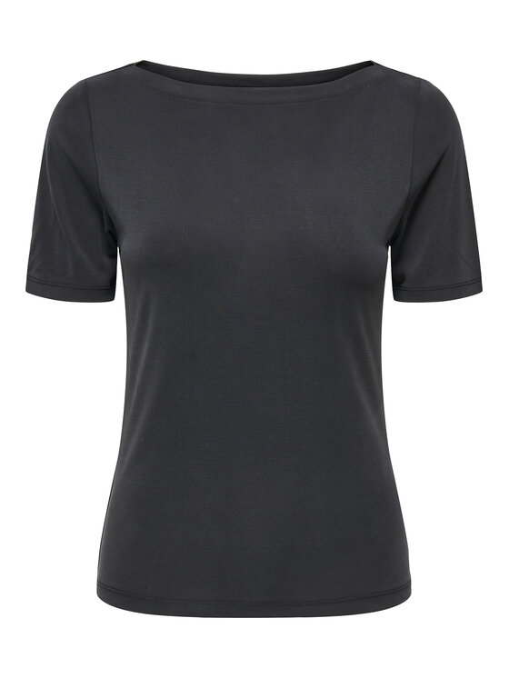 ONLY T-Shirt Free 15367559 Czarny Regular Fit