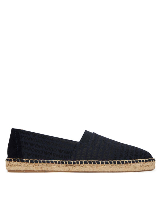 Emporio Armani Espadryle EM005853 AF25529 MB418 Granatowy