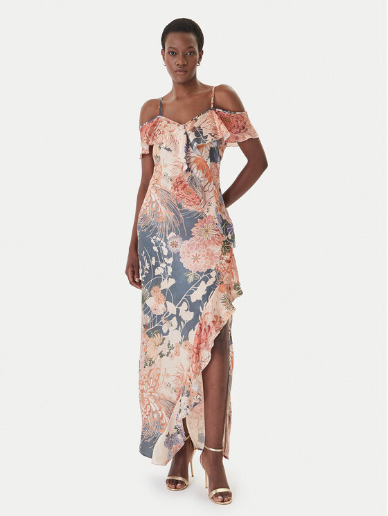 Guess Sukienka wieczorowa W6GK02 W1574 Kolorowy