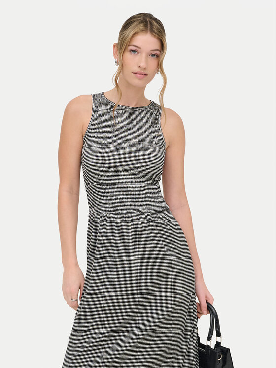 ONLY Sukienka letnia Celle 15369284 Czarny Regular Fit