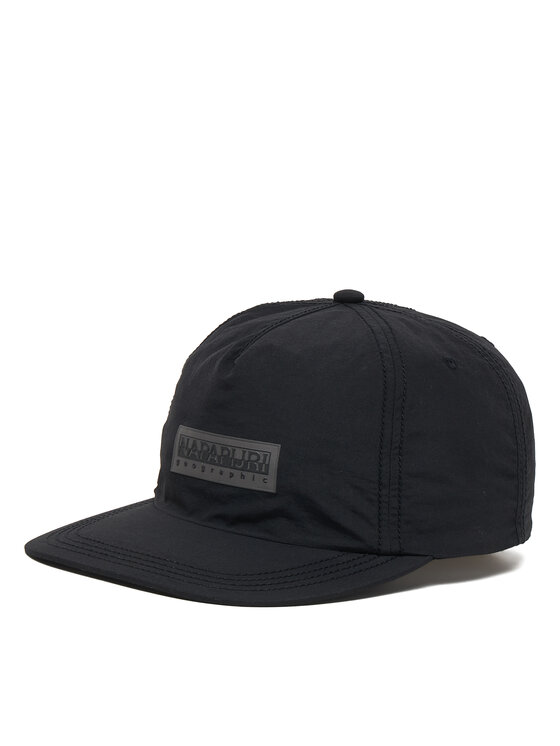Napapijri Czapka z daszkiem F-Box Logo NP0A4IGB Czarny