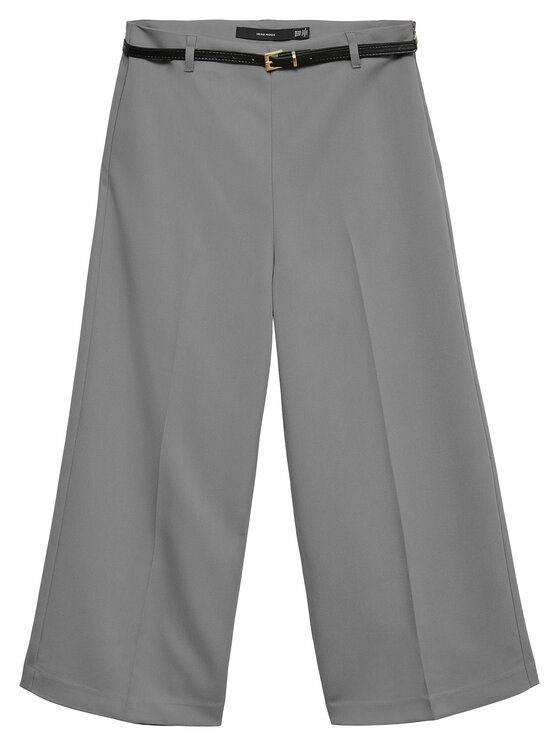 Vero Moda Kuloty Elma 10339926 Szary Wide Leg