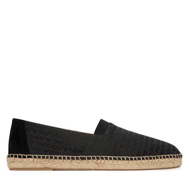 Espadryle Emporio Armani EM005853 AF25529 MC012 Czarny