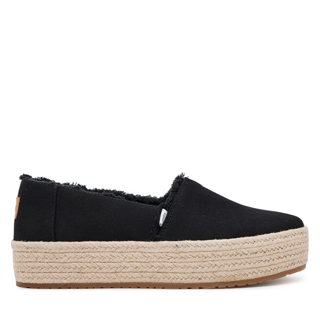 Espadryle Toms Valencia 10019795 Czarny