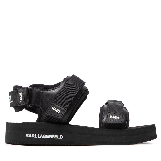 Sandały KARL LAGERFELD KL70510 Czarny