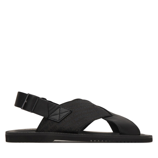 Sandały Emporio Armani EM004323 AF25617 MC012 Czarny