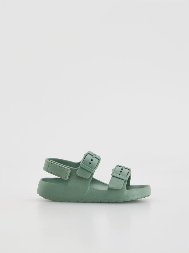 Reserved - Klasyczne sandały - turkusowy