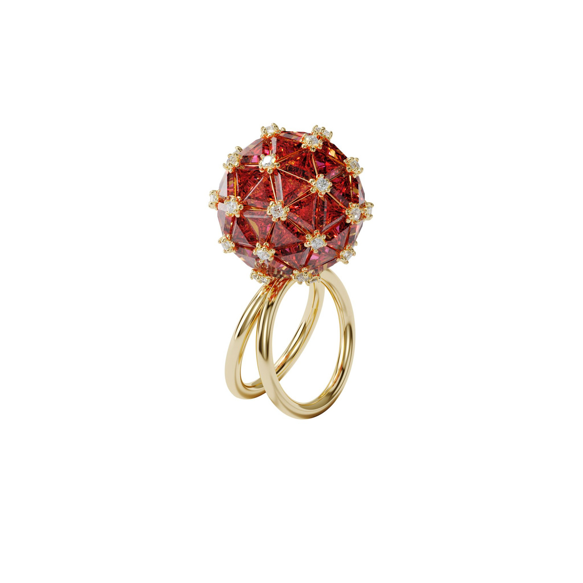 JEWELER'S SWAROVSKI 5610832. Pierścionek, Kolor czerwony. Kobieta.