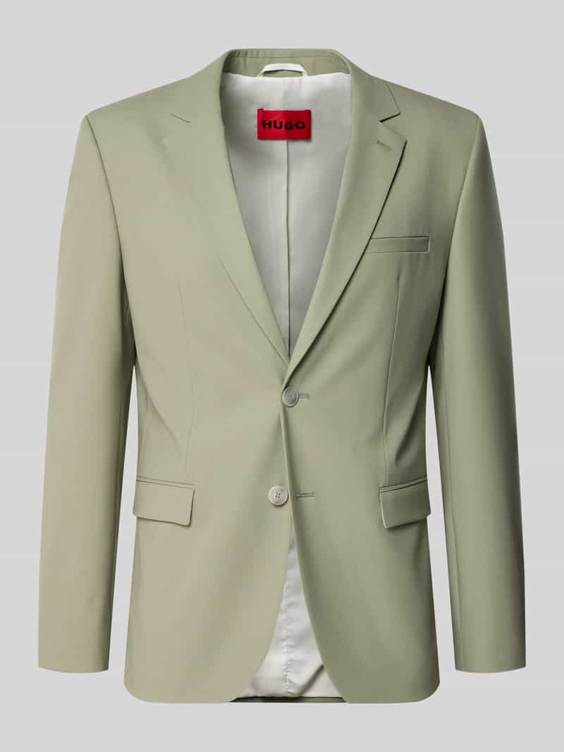 Marynarka garniturowa o kroju super slim fit z mieszanki wełny model 'ARTI'