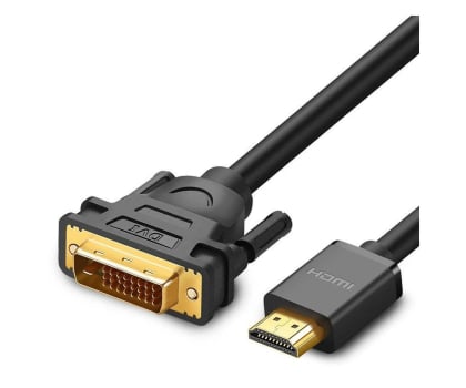 UGREEN Kabel HDMI - DVI HD106 2m czarny