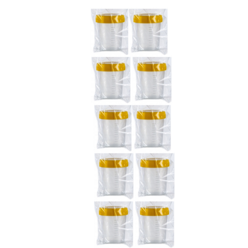 10 x Pojemnik do analizy moczu sterylny Bene jałowy 100 ml