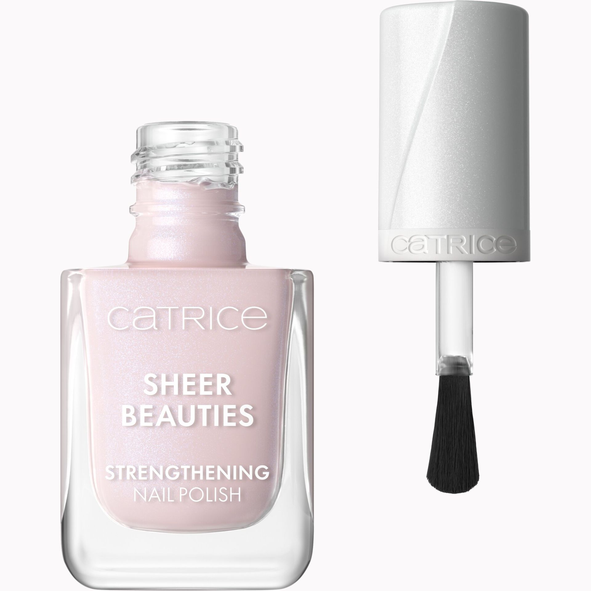 Catrice Sheer Beauties Wzmacniający Lakier do Paznokci 040 Fluffy Cotton Candy