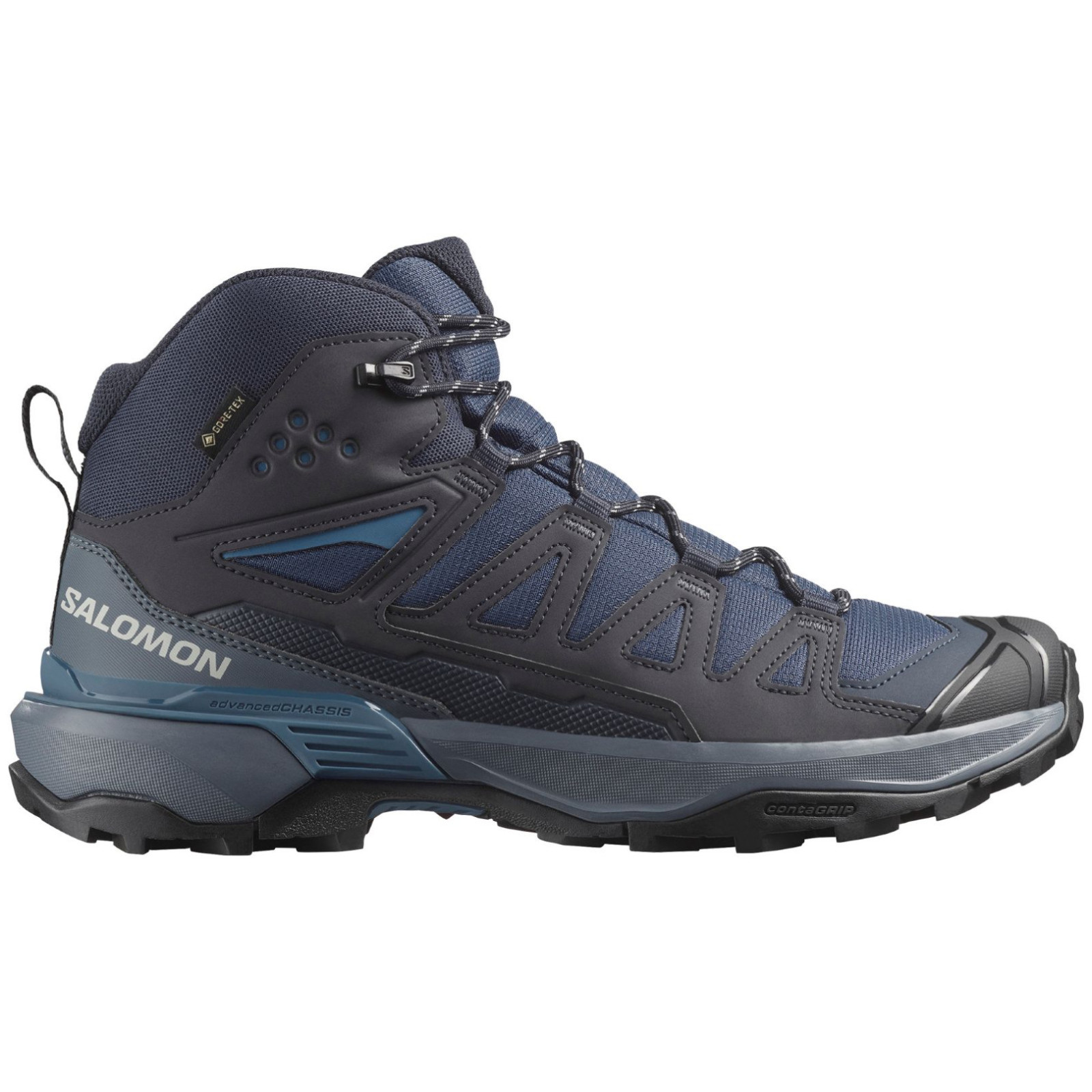 Buty męskie Salomon X Ultra 360 Mid Gore-Tex Rozmiar butów (UE): 44 2/3 / Kolor: ciemnoniebieski