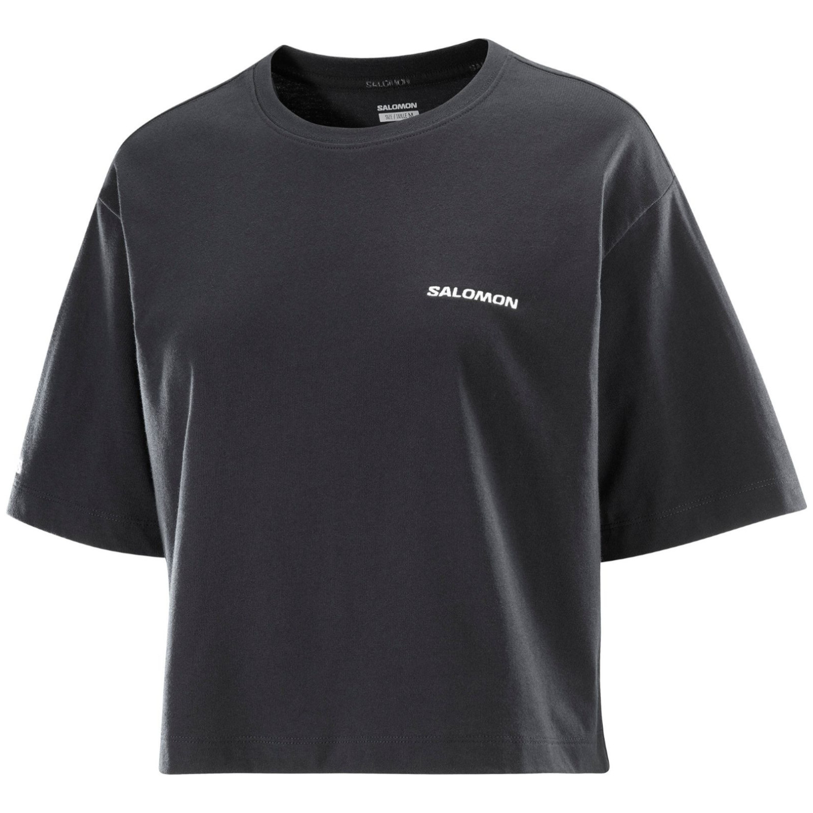 Koszulka damska Salomon Short Tee Rozmiar: M / Kolor: czarny