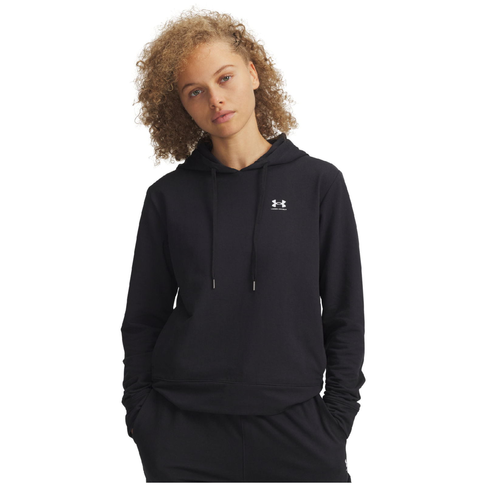 Bluza damska Under Armour Sport Terry Hoodie Rozmiar: XS / Kolor: czarny