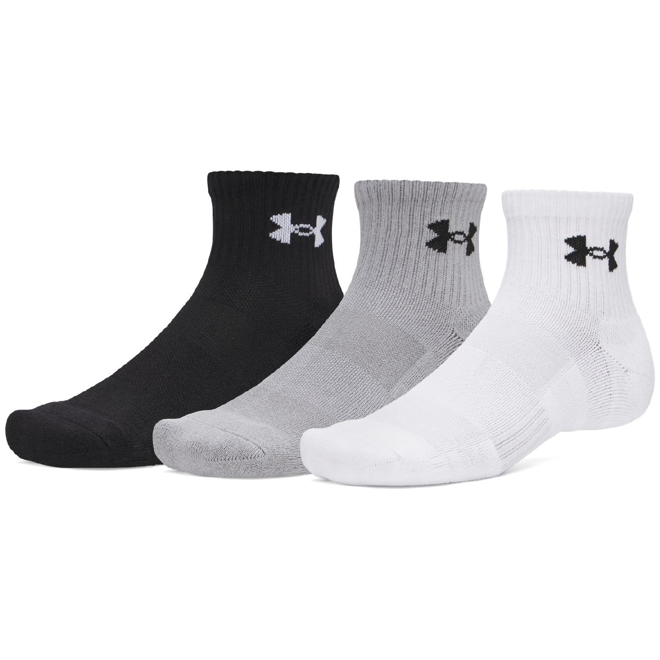 Zestaw skarpetek Under Armour Performance Cotton 3P Qtr Rozmiar skarpet: 36,5-42 / Kolor: mix1