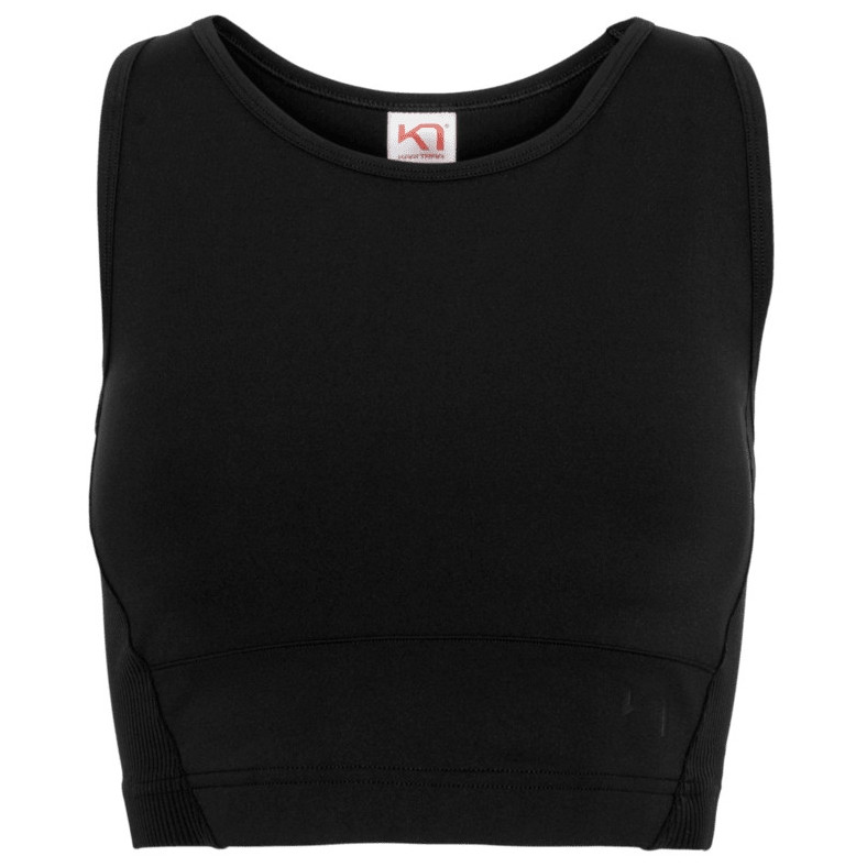 Sportowy biustonosz Kari Traa Linnea Sports Top Rozmiar: M / Kolor: czarny