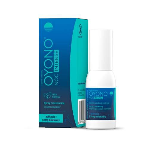 Oyono Noc Intense Spray z melatoniną smak miętowy, 25 ml