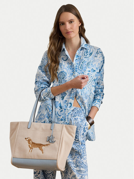 LAUREN RALPH LAUREN Torebka 431P13256002 Beżowy