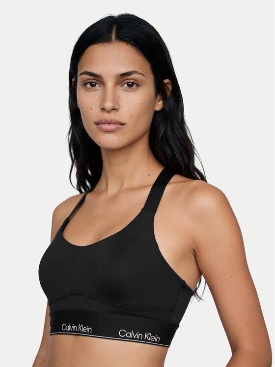 Calvin Klein Performance Biustonosz sportowy LVGWS5K137 Czarny