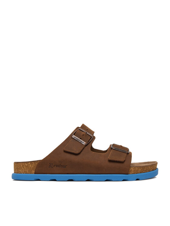 Rieker Klapki CEO-21190-28 Brązowy