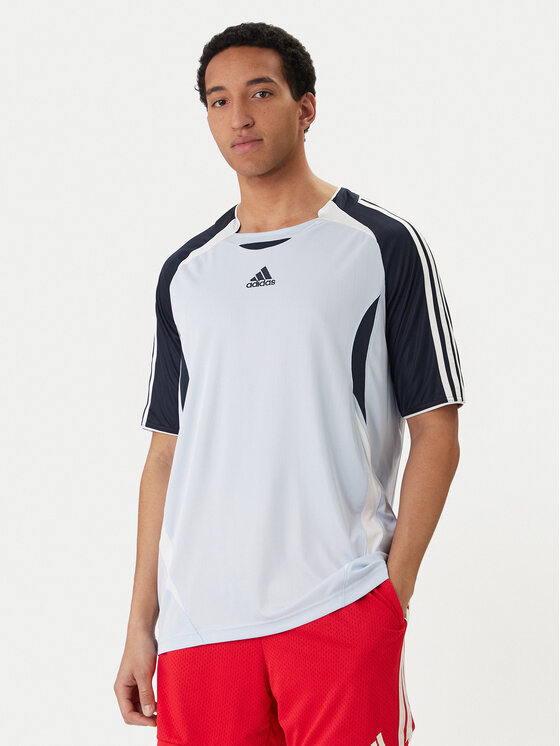 adidas T-Shirt adicolor Teamgeist KD5849 Błękitny Regular Fit