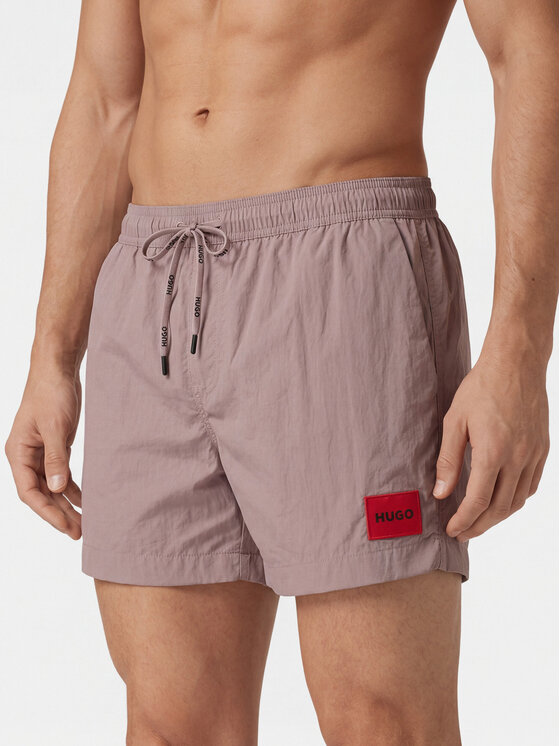 HUGO Szorty kąpielowe Dominica 50493450 Różowy Regular Fit