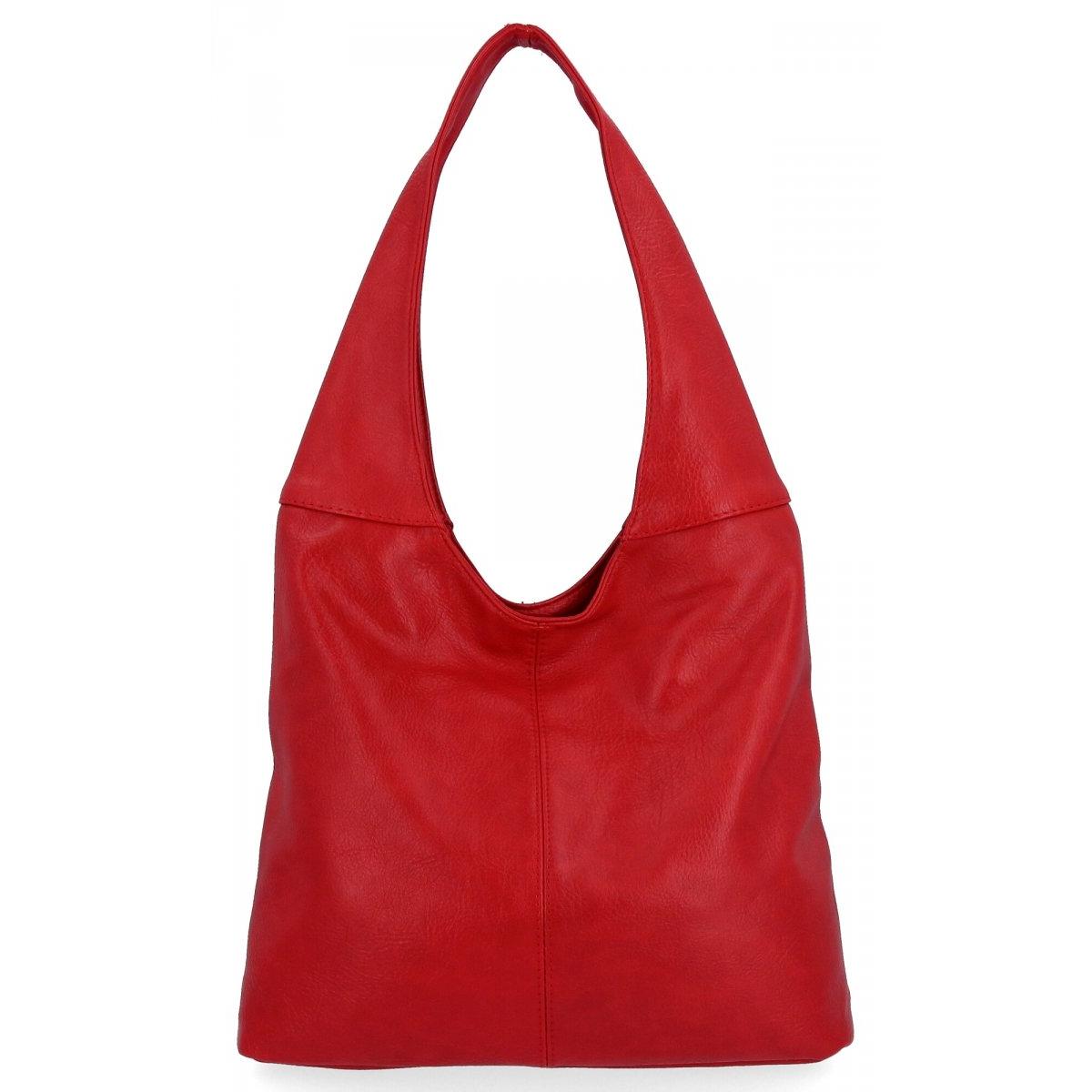 Uniwersalne Torebki Damskie Shopper Bag firmy Hernan HB0141 Czerwona