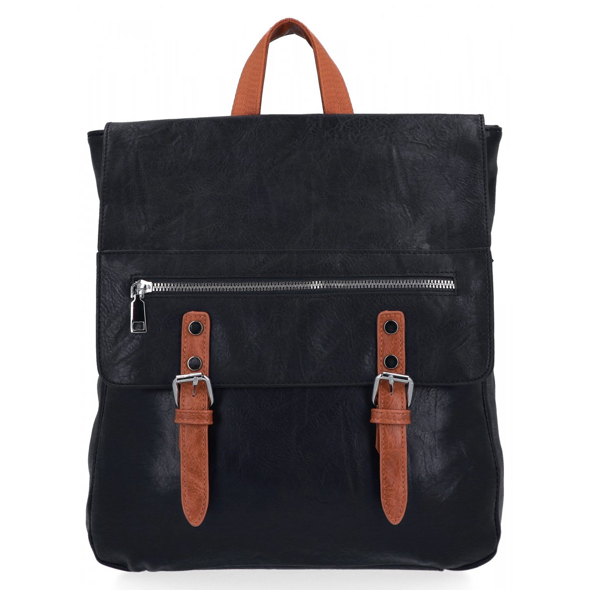 Plecak Damski Vintage XL firmy Herisson 1652H453 Czarny