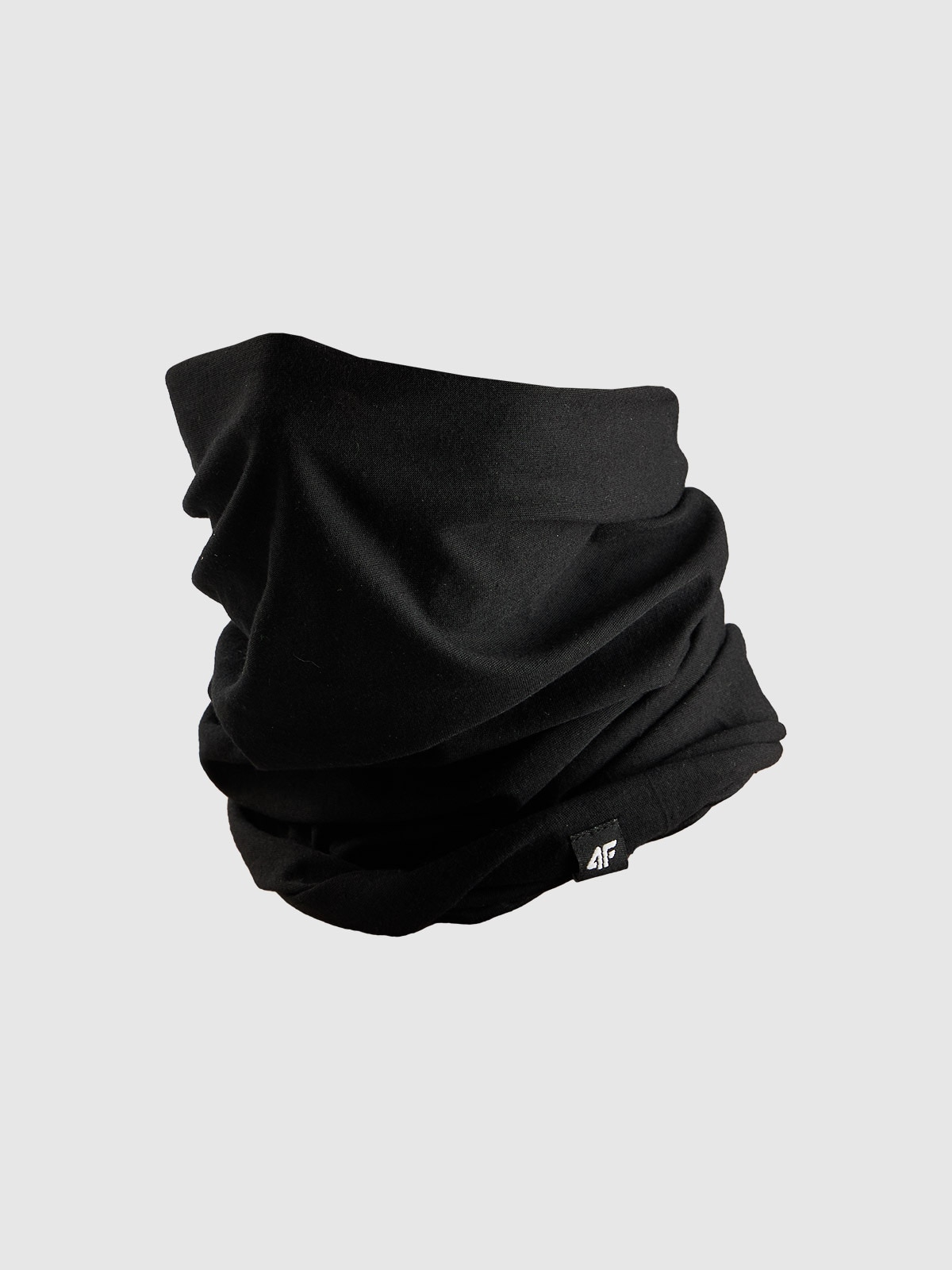 4F Bandana uniseks - czarna Uniwersalny