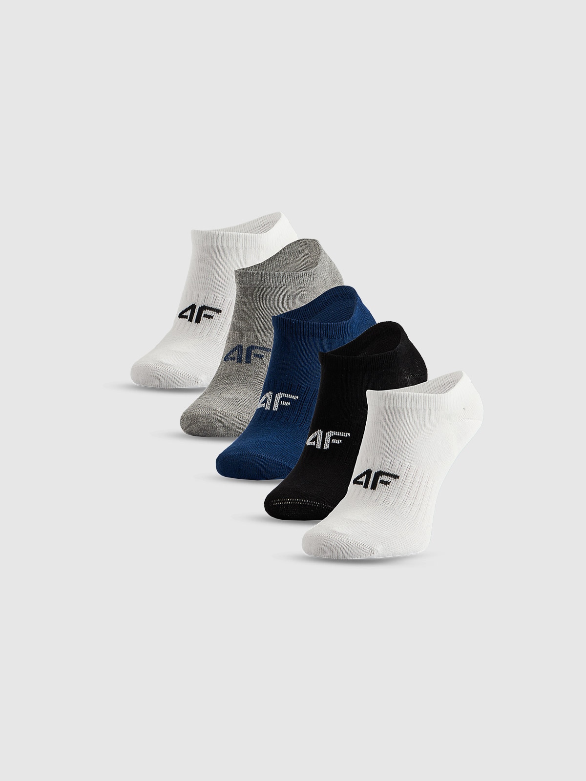 4F Skarpetki krótkie (4-pack) chłopięce - multikolor 38-40