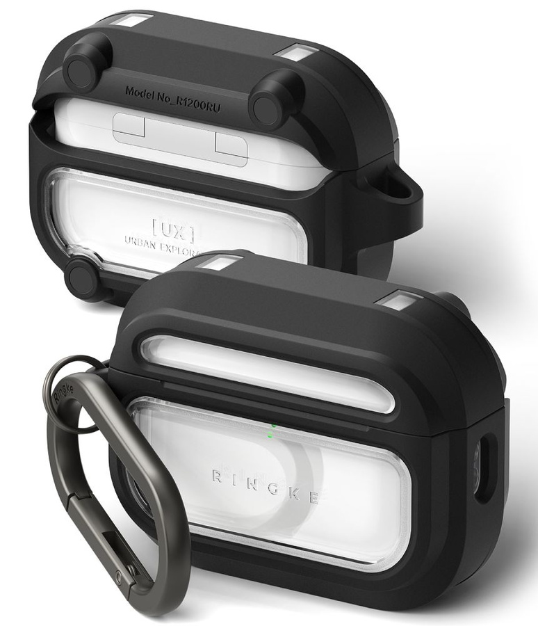 RINGKE UX MAGNETIC MAGSAFE APPLE AIRPODS PRO 3 BLACK/CLEAR