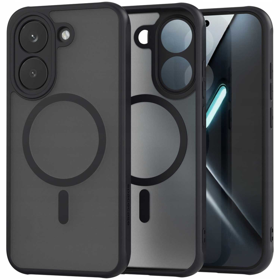 Spacecase Etui Hybrid Mag Poco X8 Pro black