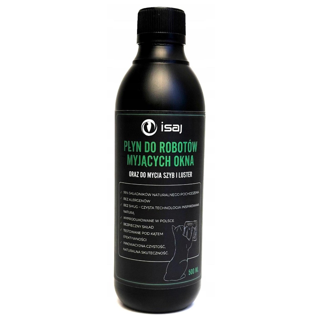 PŁYN DO ROBOTÓW MYJĄCYCH OKNA ORAZ MYCIA SZYB I LUSTER ISAJ 500ml