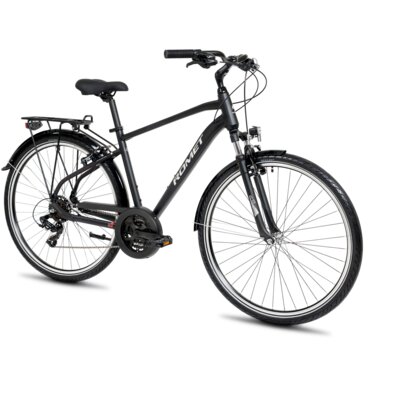 Rower trekkingowy ROMET Wagant 1.0 M21 28 cali męski Czarny