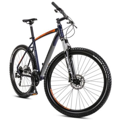 Rower górski MTB ROMET Rambler R7.3 C U20 27.5 cala Granatowo-pomarańczowy