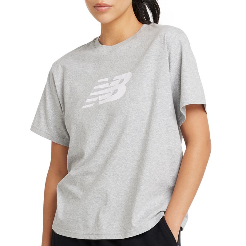 Koszulka damska New Balance WT43583AG - szara