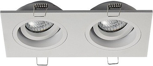 Lampa spot Zuma Line Chuck DL2 Square 20068-WH