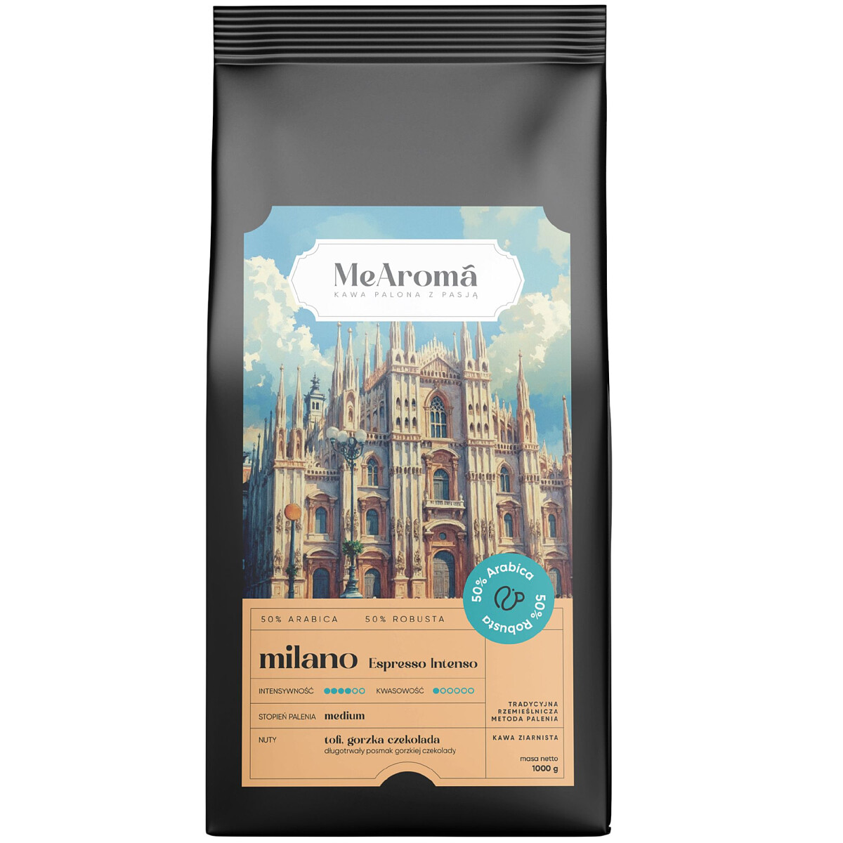 Kawa ziarnista MeAroma Milano Espresso Intenso 1 kg