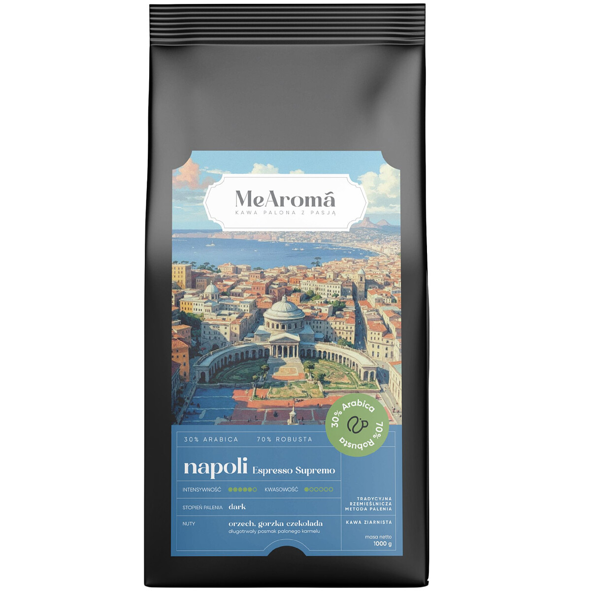 Kawa ziarnista MeAroma Napoli Espresso Supremo 1 kg
