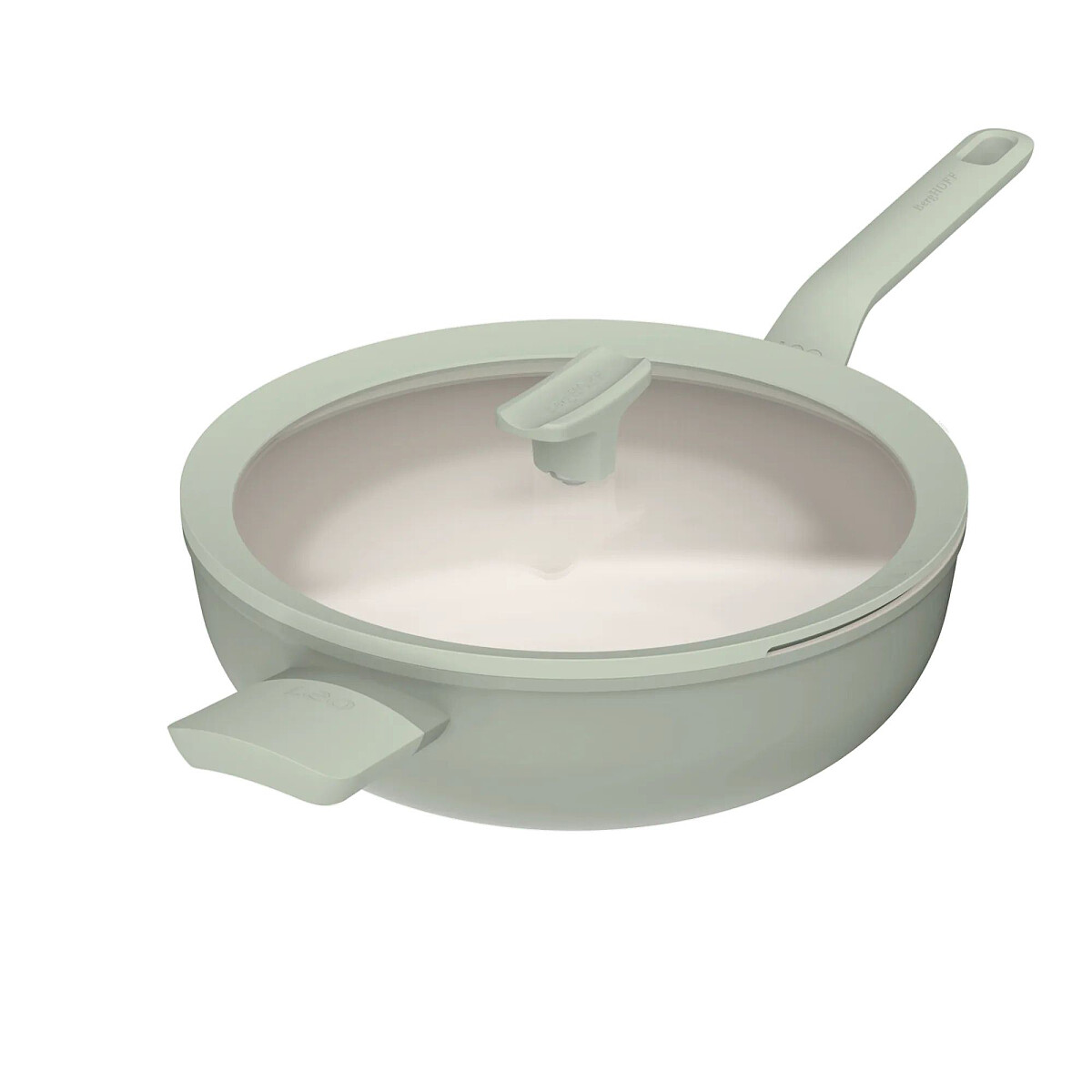 Patelnia wok z pokrywką Berghoff Balance Sage 32 cm